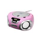 Aparelho De Som Megastar Mp1842Bt 1.200 Watts P.M.P.O Com Bluetooth Bivolt Rosa