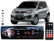 Aparelho De Som Mp3 Fiat Uno Novo Bluetooth Pendrive Rádio