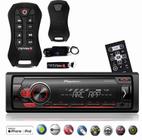 Aparelho de Som Radio Pendrive Pioneer Mvh-s118ui Mp3 + Controle Stetsom Sx2 200mt