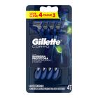 Aparelho Gillette Depilatorio Mach3 Corpo Descartavel Leve 4 Pague 3 Especial