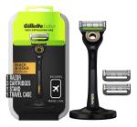 Aparelho Gillette Labs 3 Lâminas Suporte Magnético Com Case - PG