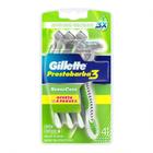 Aparelho Gillette Prestobarba 3 Sense Care Leve 4 Pague 3 Unidades