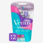 Aparelho Gillette Venus 3 Simply Pink Com 2 Unidades