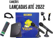 Aparelho Karaokê Videokê Vsk3.0 C/11.999 Canções Na Memoria