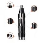 Aparelho Maquininha 2 em 1 Perfeito Para Remover Pelos De Orelhas E Axilas