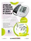 Aparelho Medidor De Pressão Digital De Braço Gtech La-800