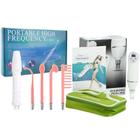 Aparelho Peeling De Diamente + Alta Frequência Kit Estética