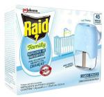 Aparelho Repelente Elétrico Raid Family + 1 Refil De 32,9Ml