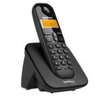 Aparelho Telefone Fixo Sem Fio Bina Com Pilhas Alta Duração Homologação: 20121300160
