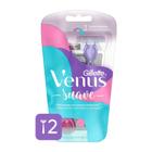 Aparelho Venus Gillette Suave Pele Macia Sem Irritações C/2