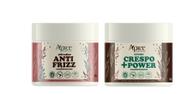 Apice Ativador Anti Frizz + Creme de Pentear Crespo +Power