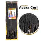 Aplique Acrra Curl Twist Braid 26'' Crochet Pontas Enroladas
