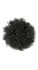 Aplique Cacheado Orgânico Coque Half Wig Bia - Black Beauty