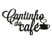 Aplique Cantinho Do Café Decorativo Cozinha Mdf 30x18cm Adesivado - AS Artesanato