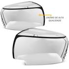 Aplique Capa Cromada Retrovisor Mitsubishi L200 Triton 2009 - Shekparts