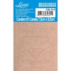 Aplique Cardboard Litoarte - Dia Feliz - CBL-014