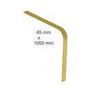 Aplique Cinta 45x1000 Para Mercedes 1936 Tanque - Dourado - Venka