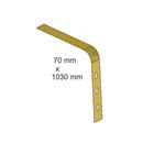 Aplique Cinta Tanque 70x1030 - Dourado - Para Man