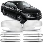 Aplique Cromado Maçaneta Retrovisor Com Pisca Corolla 08-14