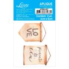 Aplique de Mdf e Papel Apm4-451 Love