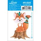 Aplique em Mdf Apm8-1274 Raposa, Cocar Í