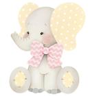 Aplique em Mdf Apm8-963 Elefante Bebe Me