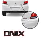 Aplique Emblema Logo Traseiro Onix Cromado