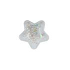 Aplique Estrela Incolor Pérola Branco - 5cm - 2 Un - Artegift - Rizzo