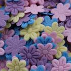 Aplique Flor 20mm Em Poliester Com 500 Un