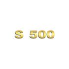 Aplique Inox Dourado Potência - Para Scania NTG S500