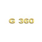 Aplique Inox Potência - Para Scania NTG G360 - Dourado