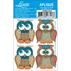 Aplique mdf papel litoarte apm3 3x4 cm - cartela 4 unds