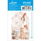 Aplique mdf papel litoarte apm8 - 8.0 cm tag