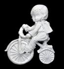 Aplique Menino com Bicicleta 10x8 R0161 Resina - ATACADÃO DO ARTESANATO MDF