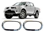 Aplique Moldura do Pisca L200 Triton 2008/2016 Pajero Dakar 2009/2016 - Shekparts