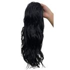 Aplique Rabo De Cavalo Puff Ondulado Super Natural 50cm