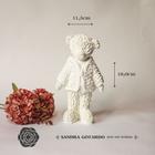 Aplique Resina Urso 3D - UR028 - SG RESINAS LTDA