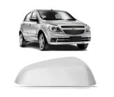 Aplique Retrovisor Capa Cromada GM Chevrolet Agile 2010 a 2014 Montana 2010 a 2020 Esquerda