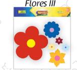 Aplique Super Flores Iii Com 6 Un Sortido Kreateva