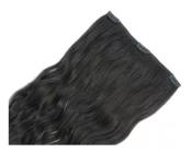 Aplique Tic Tac 65cm Cabelo Humano 100gr 1 Tela Castanho Natural Lindo