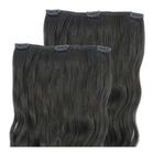 Aplique Tic Tac Cabelo Humano Liso 70cm 100grs 2 Telas