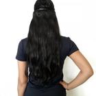 Aplique Tic Tac Cabelo Humano Ondulado 50cm 150grs 3 Telas