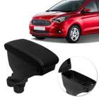 Apoio De Braço Ford Ka Tecido Cinza C/Costura Cinza - Scar Automotive