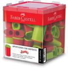 Apontador com Deposito Jumbo 2CORES - FABER-CASTELL