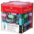 Apontador com Depósito TONS Pastel (S) - Pacote com 25 Unidades - Faber Castell