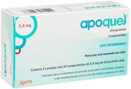 Apoquel 5,4mg Cães Coceira Dermatite Canina 20 Comprimidos Zoetis