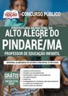 Apostila Alto Alegre Do Pindaré Professor Educação Infantil