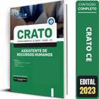 Apostila Câmara De Crato Ce - Assistente De Recursos Humanos - Editora Solucao