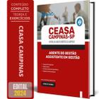 Apostila Ceasa Campinas Sp 2024 Agente Gestão Assistente Em
