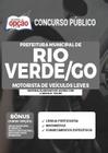 Apostila Concurso Rio Verde Go - Motorista De Veículos Leves